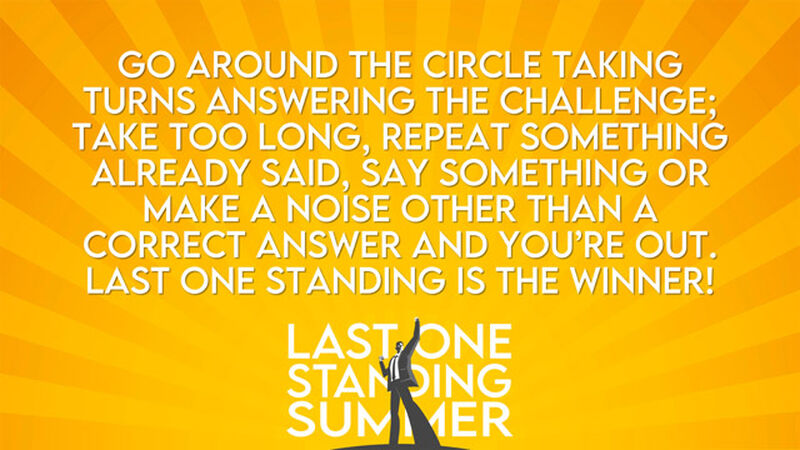 Last One Standing Summer